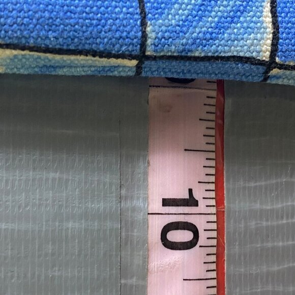 Brighton With Love From Me To You Bow Zip Canvas Fabric Makeup Pouch Bag 9"x5.5" - Picture 6 of 7